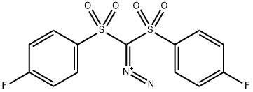 Bis(4-fluorophenylsulfonyl) diazomethane,389857-24-3,结构式