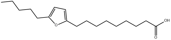 2-Furannonanoic acid, 5-pentyl- Structure