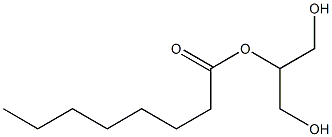 辛酸-BETA-甘油酯, 4228-48-2, 结构式