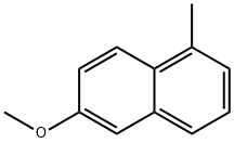 Naphthalene, 6-methoxy-1-methyl- Structure