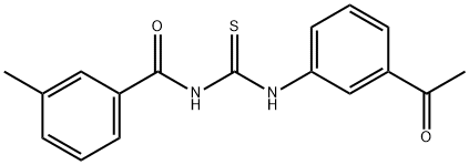 N-{[(3-acetylphenyl)amino]carbonothioyl}-3-methylbenzamide|