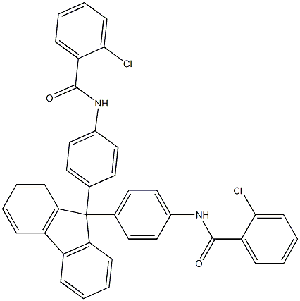 N,N'-[9H-fluorene-9,9-diylbis(4,1-phenylene)]bis(2-chlorobenzamide)|