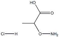 2-(氨基氧基)丙酸盐酸盐, 4703-02-0, 结构式