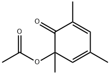 2,4-Cyclohexadien-1-one, 6-(acetyloxy)-2,4,6-trimethyl-