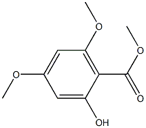 Benzoicacid, 2-hydroxy-4,6-dimethoxy-, methyl ester