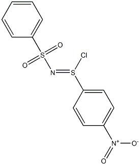 Benzenesulfinimidoyl chloride, 4-nitro-N-(phenylsulfonyl)-