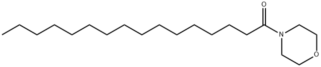 1-Hexadecanone,1-(4-morpholinyl)- Structure