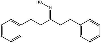 3-Pentanone,1,5-diphenyl-, oxime Structure