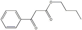 Benzenepropanoic acid, b-oxo-, butyl ester Structure