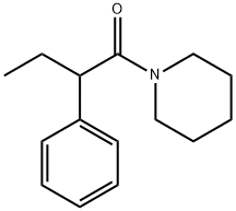 1-Butanone,2-phenyl-1-(1-piperidinyl)- 化学構造式