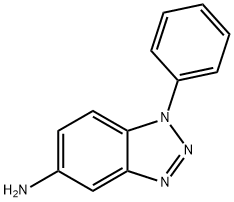 1-苯基-1H-苯并[D][1,2,3]三唑-5-胺, 54883-78-2, 结构式