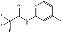 2,2,2-Trifluoro-N-(4-methyl-pyridin-2-yl)-acetamide,550302-23-3,结构式