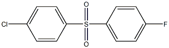 Benzene, 1-chloro-4-[(4-fluorophenyl)sulfonyl]- 化学構造式