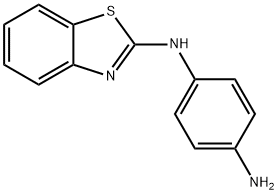 1,4-Benzenediamine, N-2-benzothiazolyl- Structure