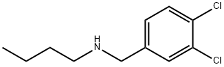 butyl[(3,4-dichlorophenyl)methyl]amine hydrochloride Structure