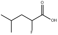 Pentanoic acid,2-fluoro-4-methyl- Struktur