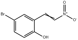 trans-4-bromo-2-(2-nitrovinyl)phenol Struktur