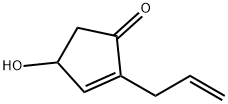 2-Cyclopenten-1-one, 4-hydroxy-2-(2-propenyl)- 结构式