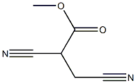 PROPANOIC ACID, 2,3-DICYANO-, METHYL ESTER,61760-68-7,结构式