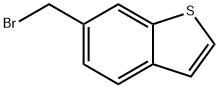 Benzo[b]thiophene,6-(bromomethyl)- Structure