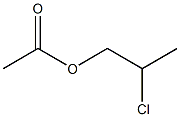 1-Propanol, 2-chloro-, acetate Structure