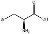 Alanine, 3-bromo- Struktur