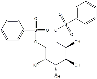 D-Mannitol,1,6-dibenzenesulfonate Structure