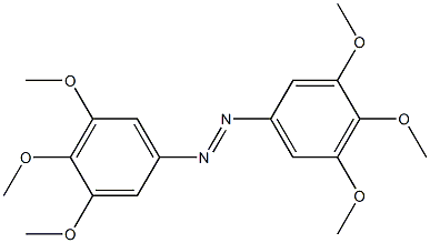 Diazene,bis(3,4,5-trimethoxyphenyl)- (9CI) Structure