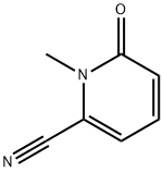 1-甲基-6-氧代-1,6-二氢吡啶-2-甲腈 结构式