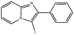3-iodo-2-phenylimidazo[1,2-a]pyridine 化学構造式