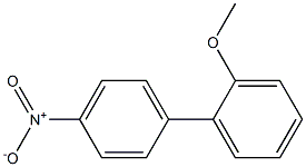 1,1'-Biphenyl, 2-methoxy-4'-nitro- Structure