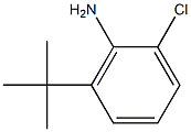 2-氯-6-(1,1-二甲基乙基)-苯甲胺 结构式