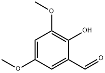 2-羟基-3,5-二甲氧基苯甲醛, 65162-29-0, 结构式