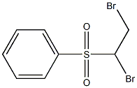 Benzene, [(1,2-dibromoethyl)sulfonyl]- 化学構造式