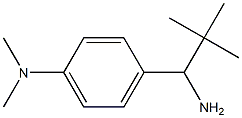 [4-(1-AMINO-2,2-DIMETHYLPROPYL)PHENYL]DIMETHYLAMINE Structure