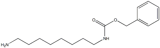 (8-氨基辛基)氨基甲酸苄酯,66095-19-0,结构式