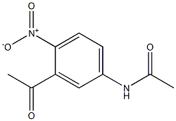 Acetamide, N-(3-acetyl-4-nitrophenyl)-,6637-18-9,结构式