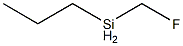 Silane, fluoromethylpropyl- Struktur