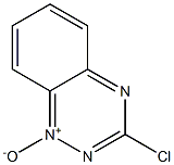 1,2,4-Benzotriazine,3-chloro-, 1-oxide Structure