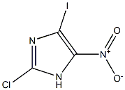 1H-Imidazole, 2-chloro-4-iodo-5-nitro- 化学構造式