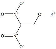 ETHANOL, 2,2-DINITRO-, POTASSIUM SALT 结构式