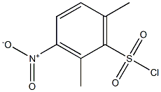 Benzenesulfonyl chloride, 2,6-dimethyl-3-nitro- Struktur