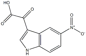 1H-Indole-3-aceticacid, 5-nitro-a-oxo-