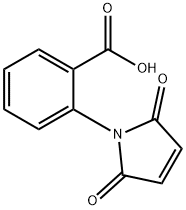 Benzoic acid,2-(2,5-dihydro-2,5-dioxo-1H-pyrrol-1-yl)- 结构式
