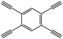 Benzene, 1,2,4,5-tetraethynyl- Struktur