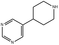 4-(5-pyrimidyl)-piperidine Structure