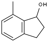 7-Methyl-Indan-1-Ol 化学構造式
