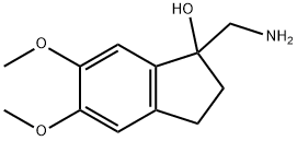 1-(aminomethyl)-5,6-dimethoxy-2,3-dihydro-1H-inden-1-ol,749163-83-5,结构式