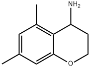(5,7-DIMETHYL-3,4-DIHYDRO-2H-CHROMEN-4-YL)AMINE Struktur