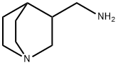 (1-Azabicyclo[2.2.2]oct-3-ylmethyl)amine Struktur